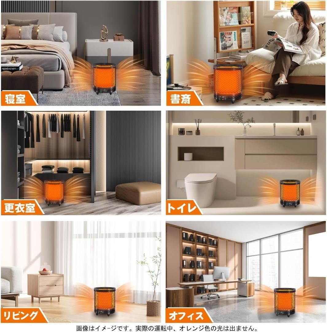 360°全方向暖房 ストーブ