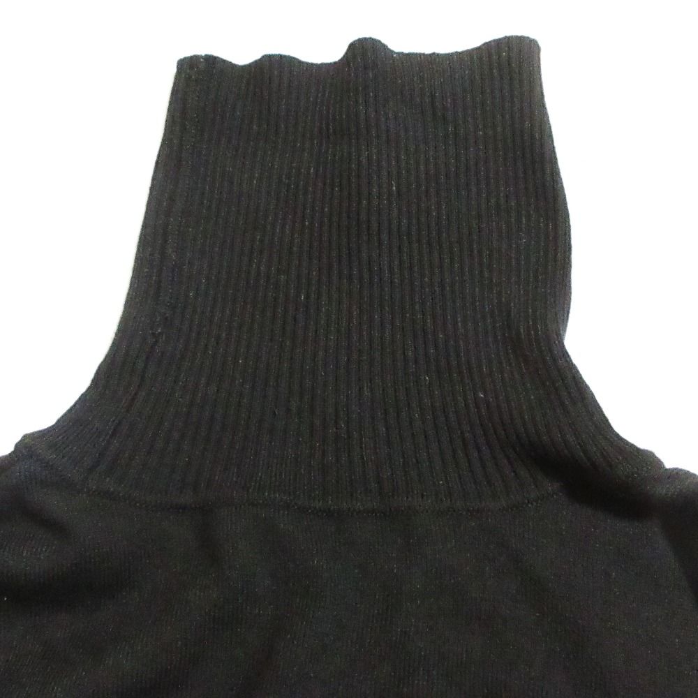 美品 24AW JENNE ジェンヌ カシミヤ混ソフトタッチタートルネック 長袖 ニット プルオーバー カットソー サイズS ブラック レディース 古着 中古 美品 24AW JENNE ジェンヌ カシミヤ混ソフトタッチ