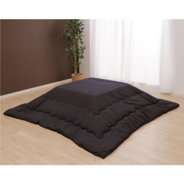 イケヒコ こたつ布団 ネイビー 長方形 200×250cm TWワッフル 安い 薄