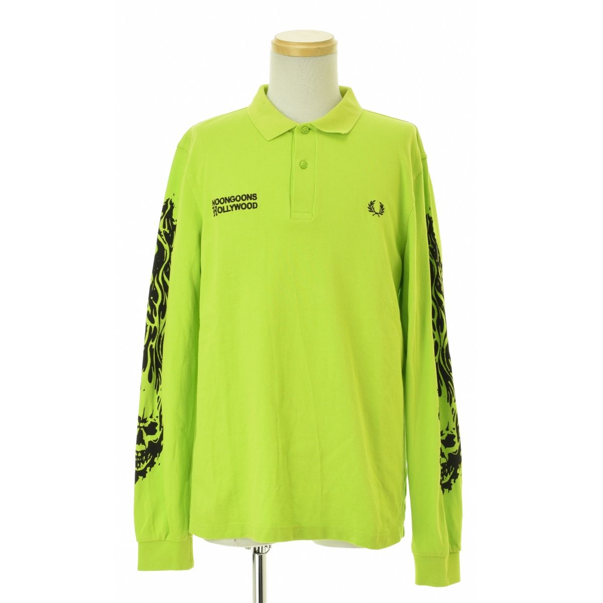 【NOONGOONS×FREDPERRY】LONG SLEEVE FRED PERRY SHIRT長袖ポロシャツ