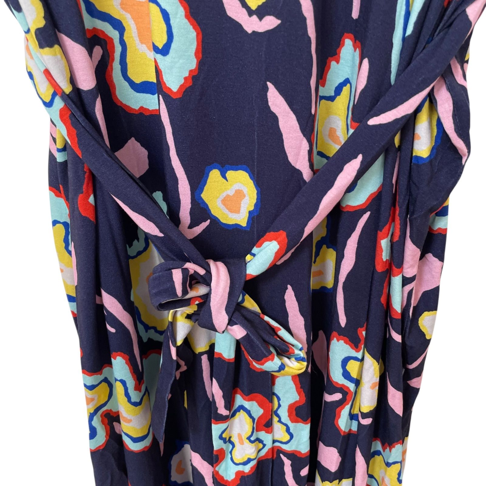 現行【Paul Smith/ポールスミス】ロングワンピース　総柄　ベルト　フレア ✨希少♡近年モデル✨ ピーエスポールスミス ロングワンピース