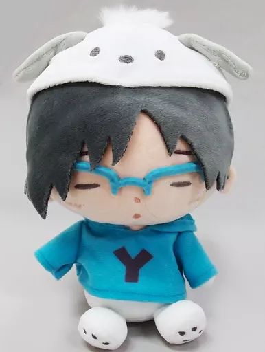 ユーリ!!! on ICE サンリオ 勝生勇利 ぬいぐるみ ポチャッコ 中古】ぬいぐるみ 勝生勇利(ポチャッコ) ぬいぐるみ(S) 「ユーリ!!! on