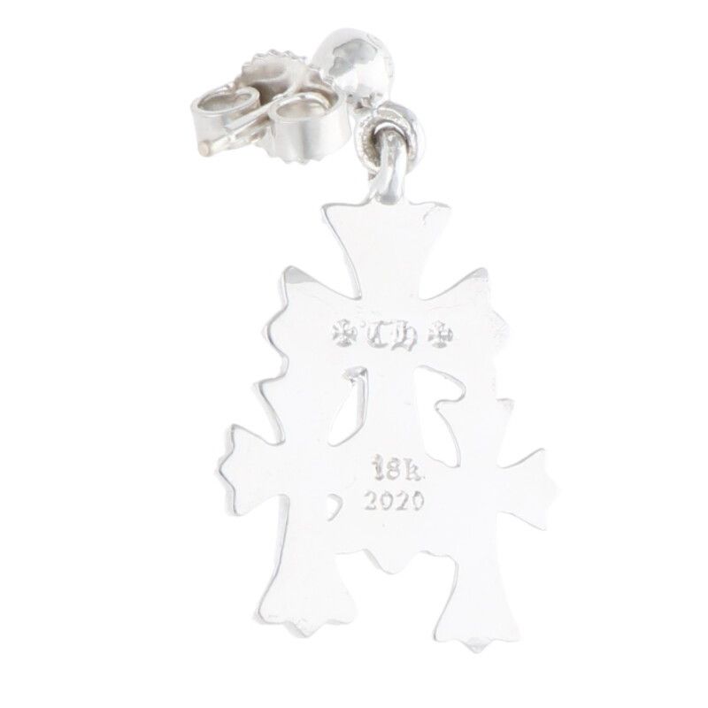 クロムハーツ 3 CH CROSS DROP トリプルCHクロスピアス CHROME HEARTS クロムハーツ 3CH CROSS DROP トリプルクロス 3クロス