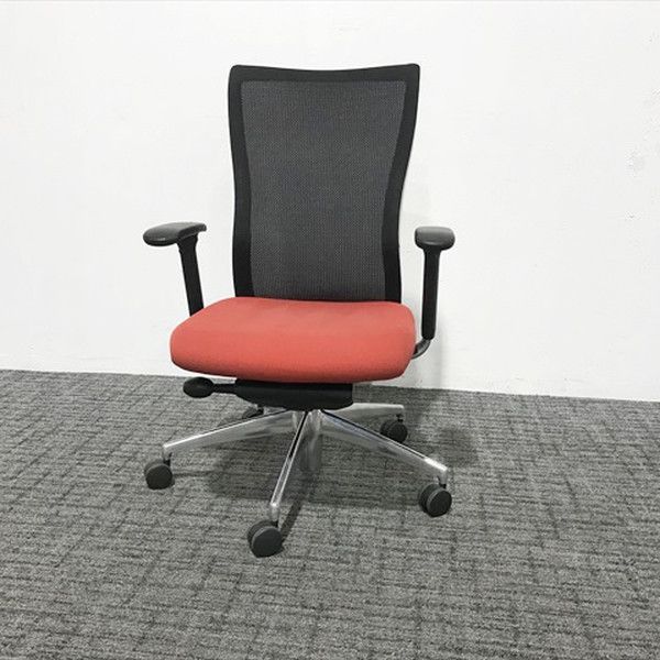 フォスターチェア コクヨ ブラック シグナルレッド 