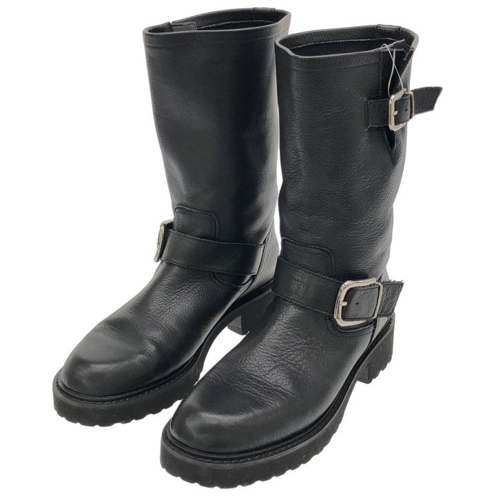 Le Talon (ルタロン) ③ 24173820653330 レザーエンジニアブーツ レディース ブラック S