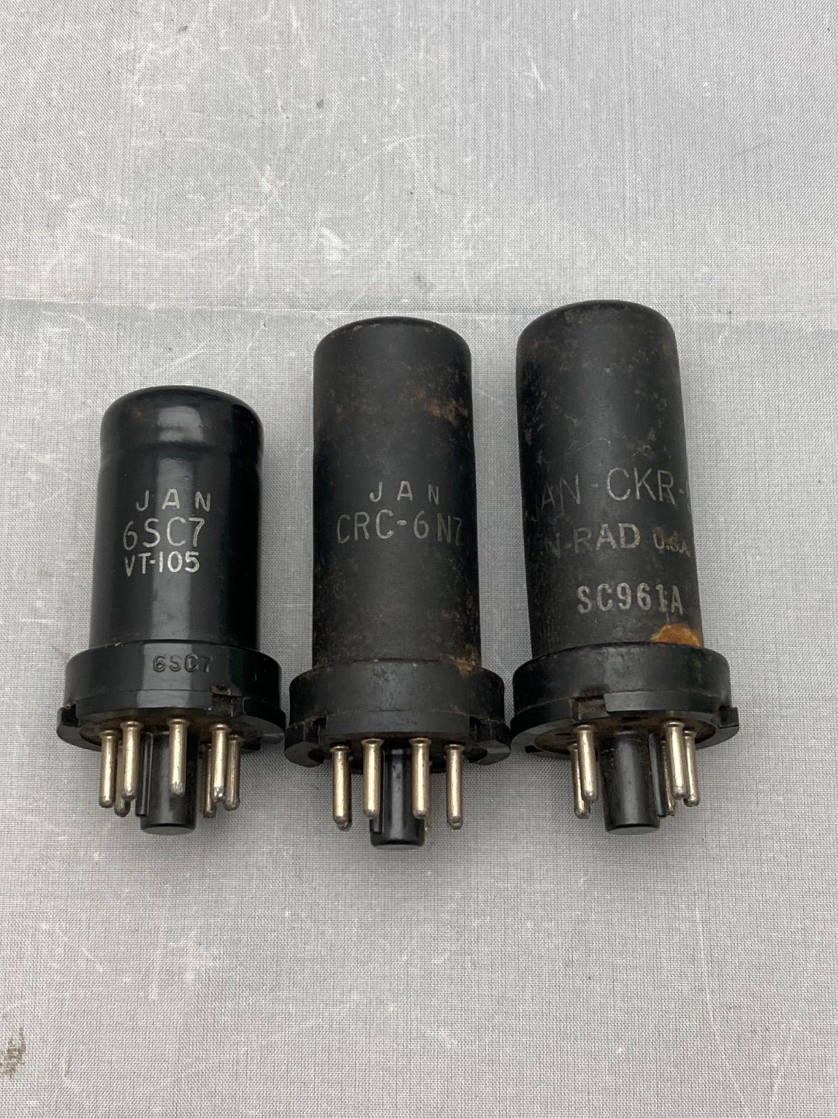 RCA真空管 JAN CRC-6SN7GT 4本セット（RCA 6SN7GT TubeWorks）