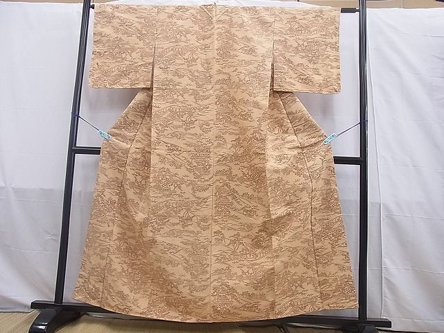 平和屋着物■江戸小紋　鮫小紋柄　正絹　逸品　未使用　AAAM2420Aja 平和屋着物○江戸小紋 極小鮫小紋柄 正絹 逸品 AAAY6307ph