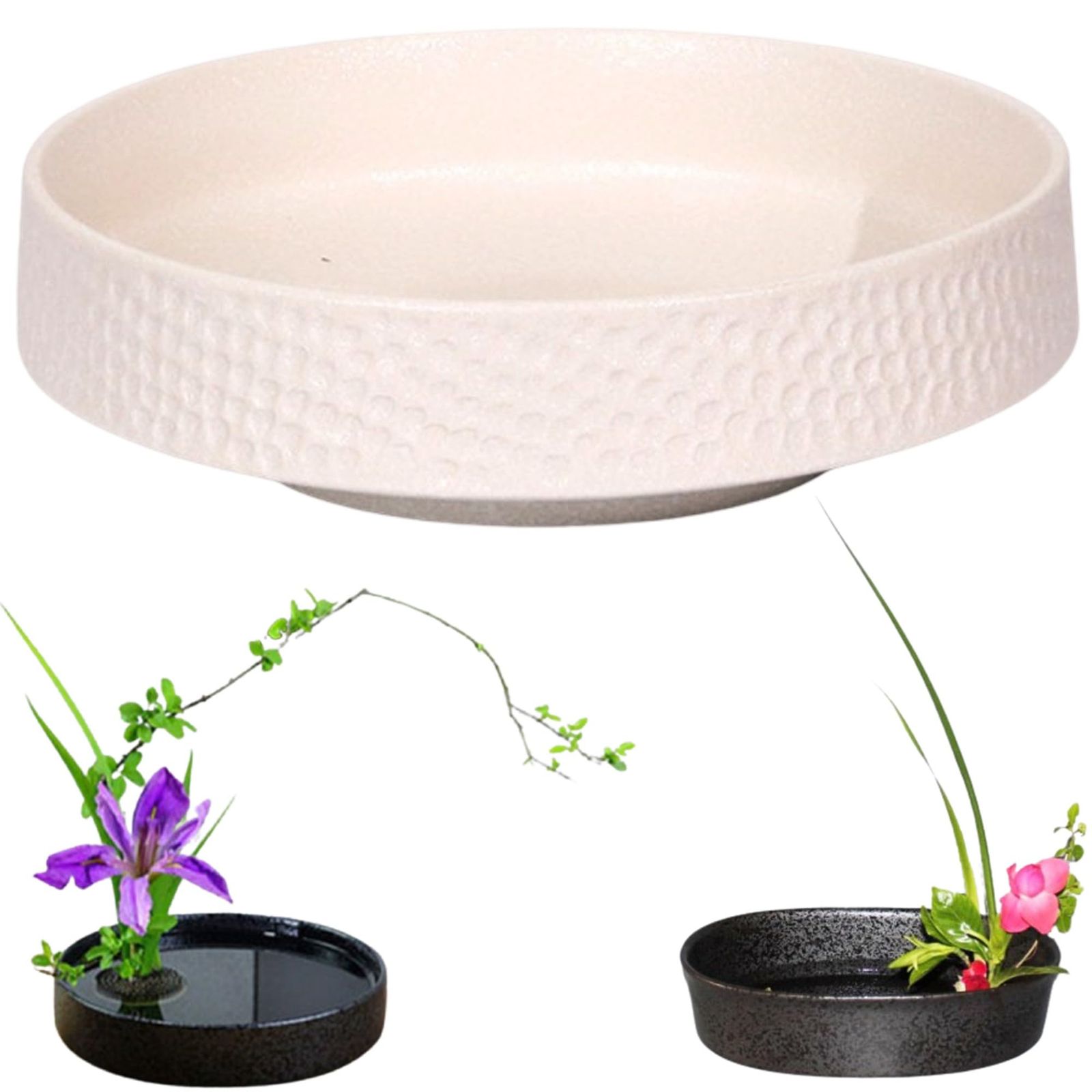 生花用 花器 池坊 二重生 生花用花器 天然竹 竹の花器・・上下に