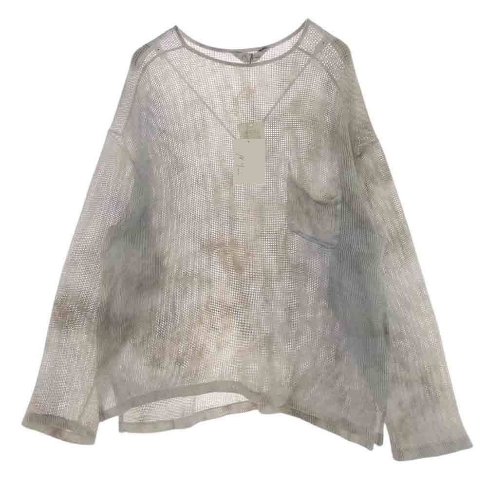 アンセルム ANCELLM カットソー 24SS ANC-CT54 DYED MESH LS T SHIRT 