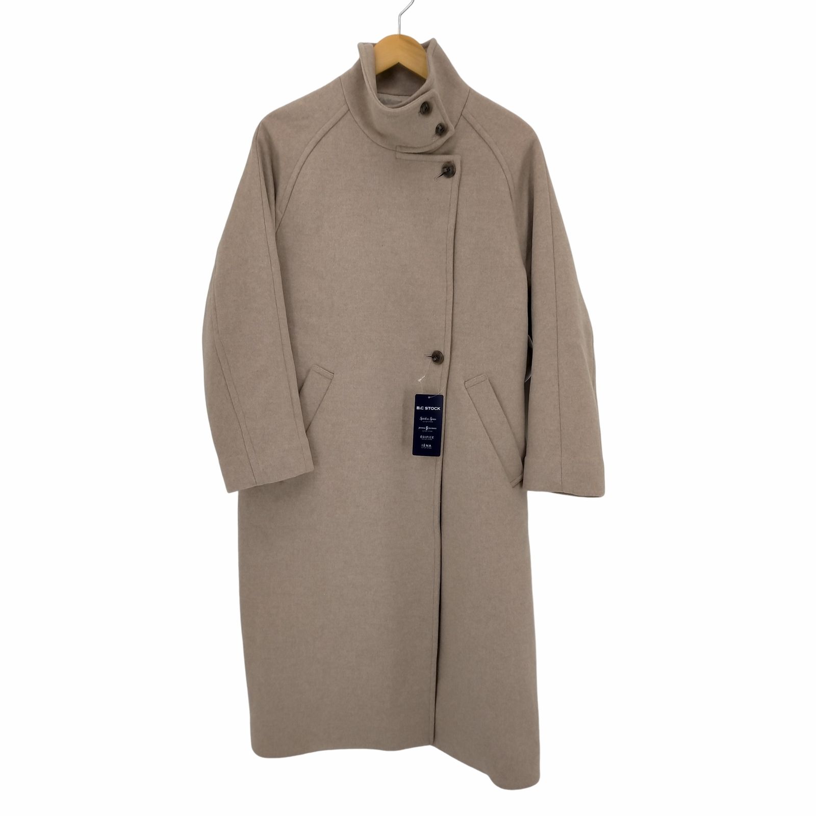 シンプリシテェ SIMPLICITE 22AW Wビーバースタンドカラーコート