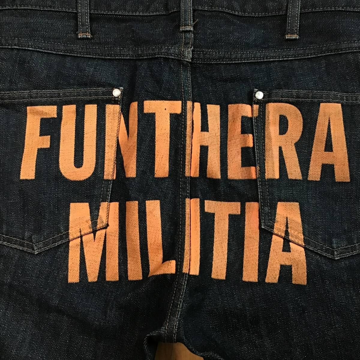 タイガー デニム パンツ Mサイズ a bathing ape BAPE Tiger