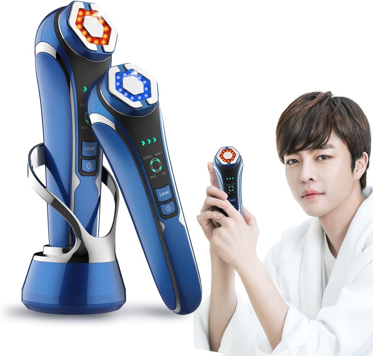 美顔器 EMS 美容器 RF美顔器 自宅エステ 4000mAh大容量バッテ ra 美顔器 EMS 美容器 RF美顔器 自宅エステ 4000mAh大容量バッテリー付き 目元