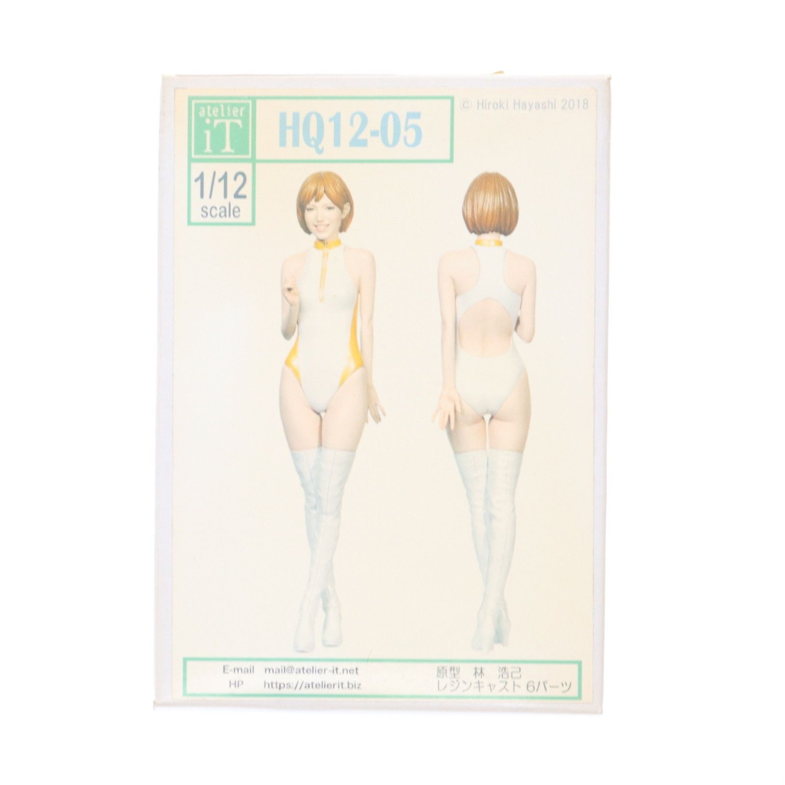 ■アトリエイット・キャンギャル風■レジンキット・塗装済完成品■1/12■HQ12-05.