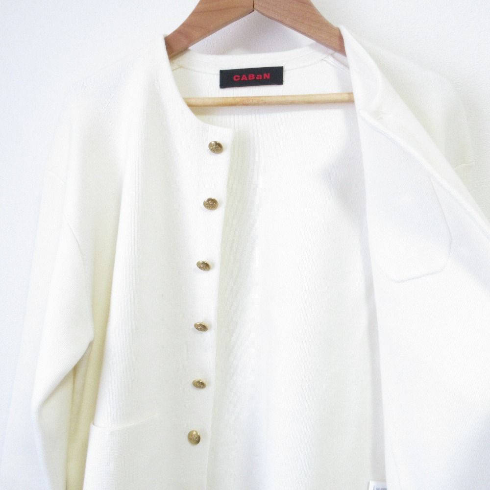美品 22SS CABaN キャバン トゥモローランド コットンカシミヤ