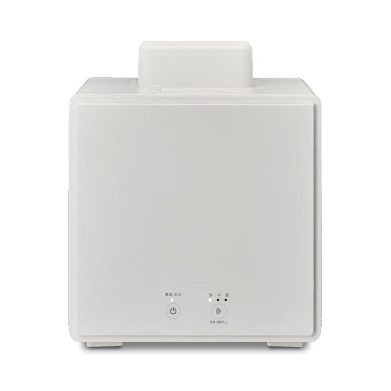 お手入れカンタン加湿器 ドウシシャ 加湿器 スチーム式 プレハブ10畳 木造6畳 容量1.6? 静音 35dB以下 3段階切替 KSA-351 ホワイト