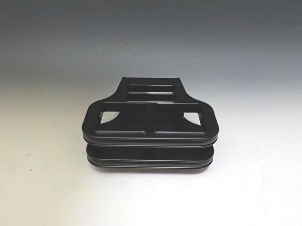 ふるページ 200系ハイエース フロント カップホルダー縦 マッドブラック オール