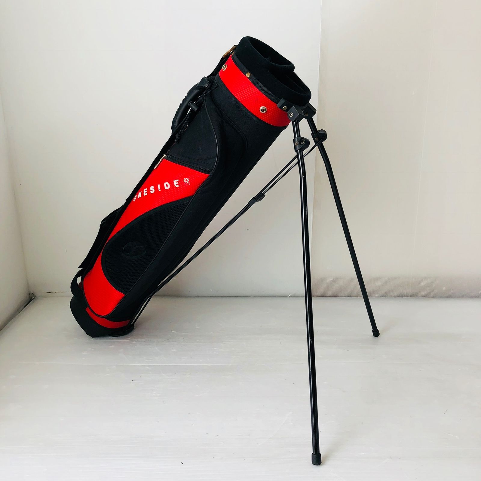 ワンサイダー ONE SIDER ゴルフバッグ キャディバッグ 6分割 赤