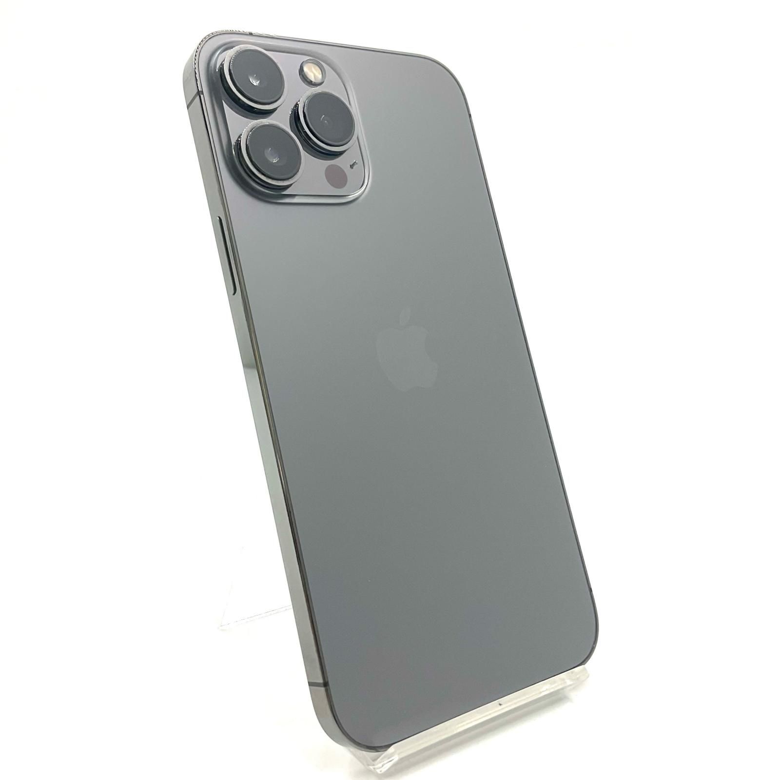 【全額返金保証】【最速発送】Apple iPhone 13 Pro Max 128GB グラファイト 83% 動作確認済