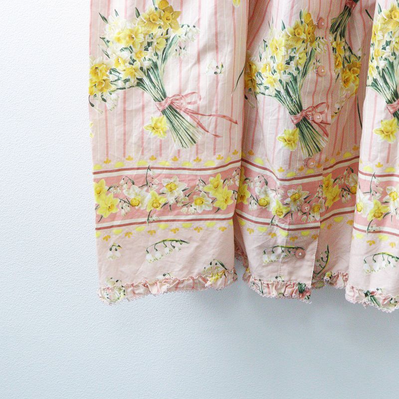 美品 定価5.2万 2024SS ピンクハウス PINK HOUSE スイセン