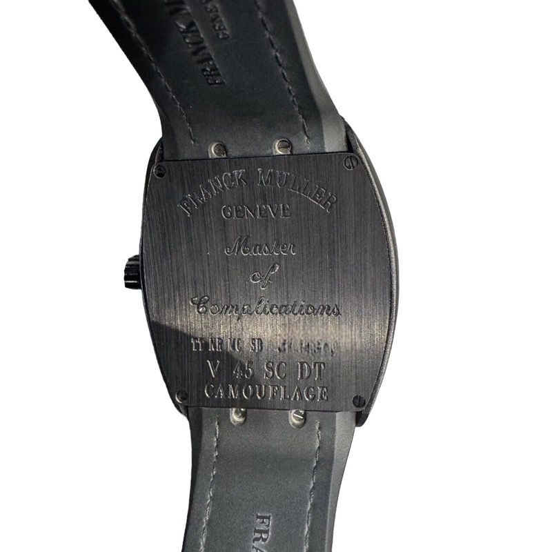 フランク・ミュラー FRANCK MULLER ヴァンガード ブラウンカモフラージュ V45SCDT TT NR MCS CAMO チタン メンズ  腕時計 - メルカリ