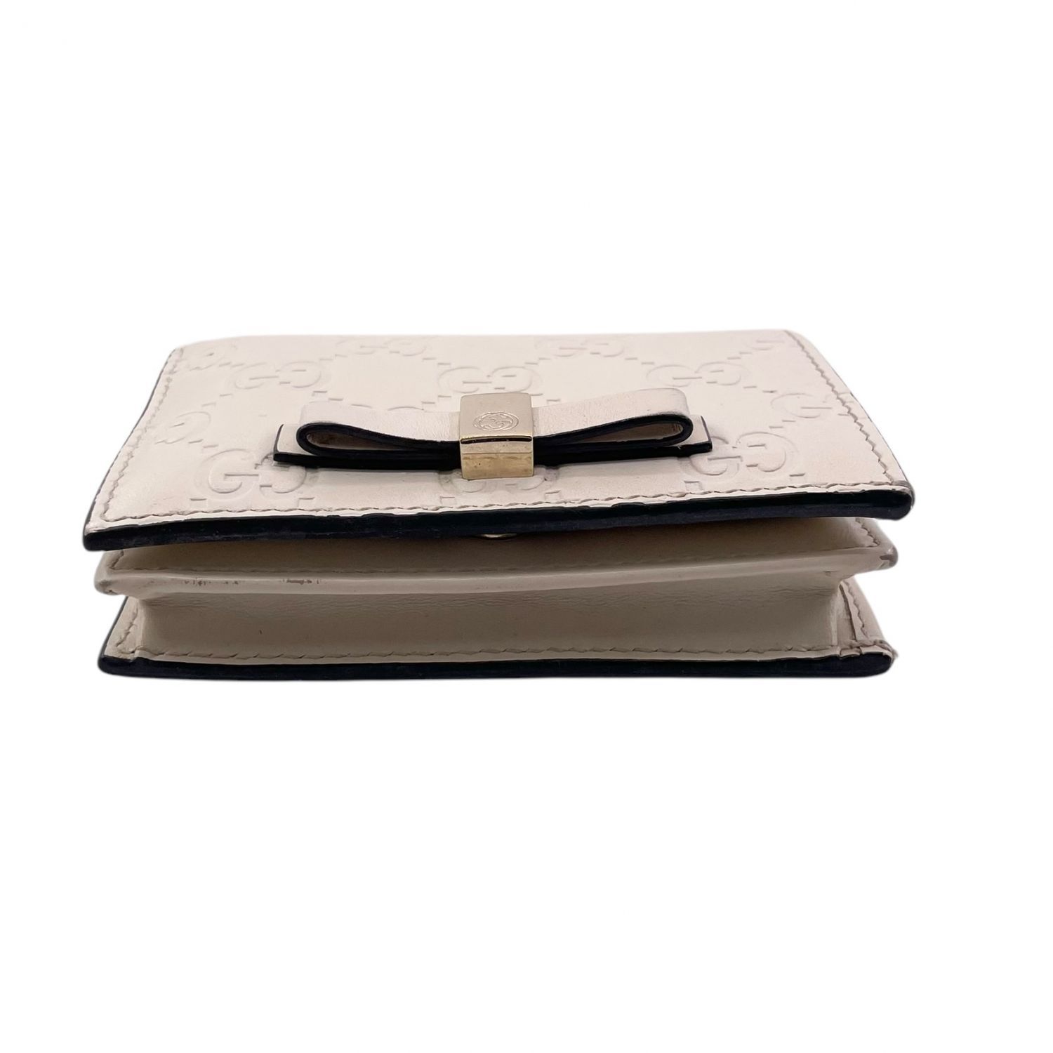 中古】 GUCCI グッチ グッチシマ 406924 クレジットカードケース