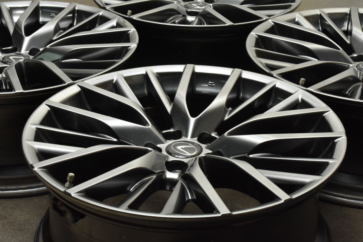 人気ホイール レクサス 20 RX Fスポーツ 純正 20in 8J 30 PCD114.3 4本セット スタッドレス用 インチアップ 流用 NX ハリアー RAV4