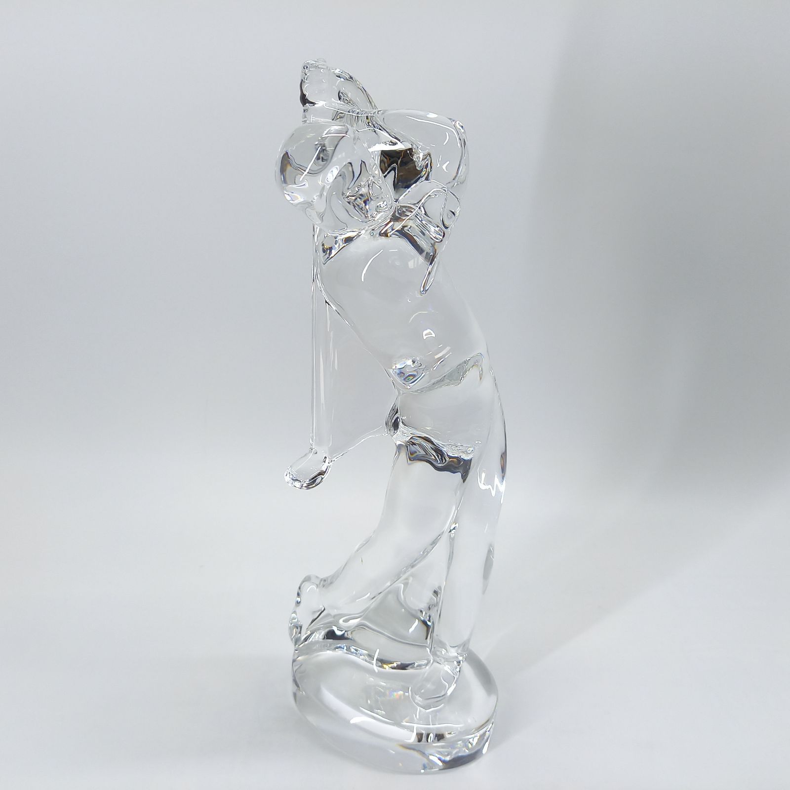 Baccarat バカラ フィギュリン オーガスタ ゴルファー スィングショット バカラ フィギュリン ○ オーガスタ ゴルファー ゴルフ スイング