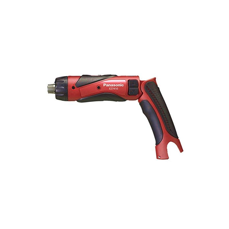 パナソニック 充電スティックドリルドライバー 3.6V 本体のみ 電池パック|充電器|ケース別売 高精度小型ドライバーM2.5~5 EZ7410XR1 レッド 1