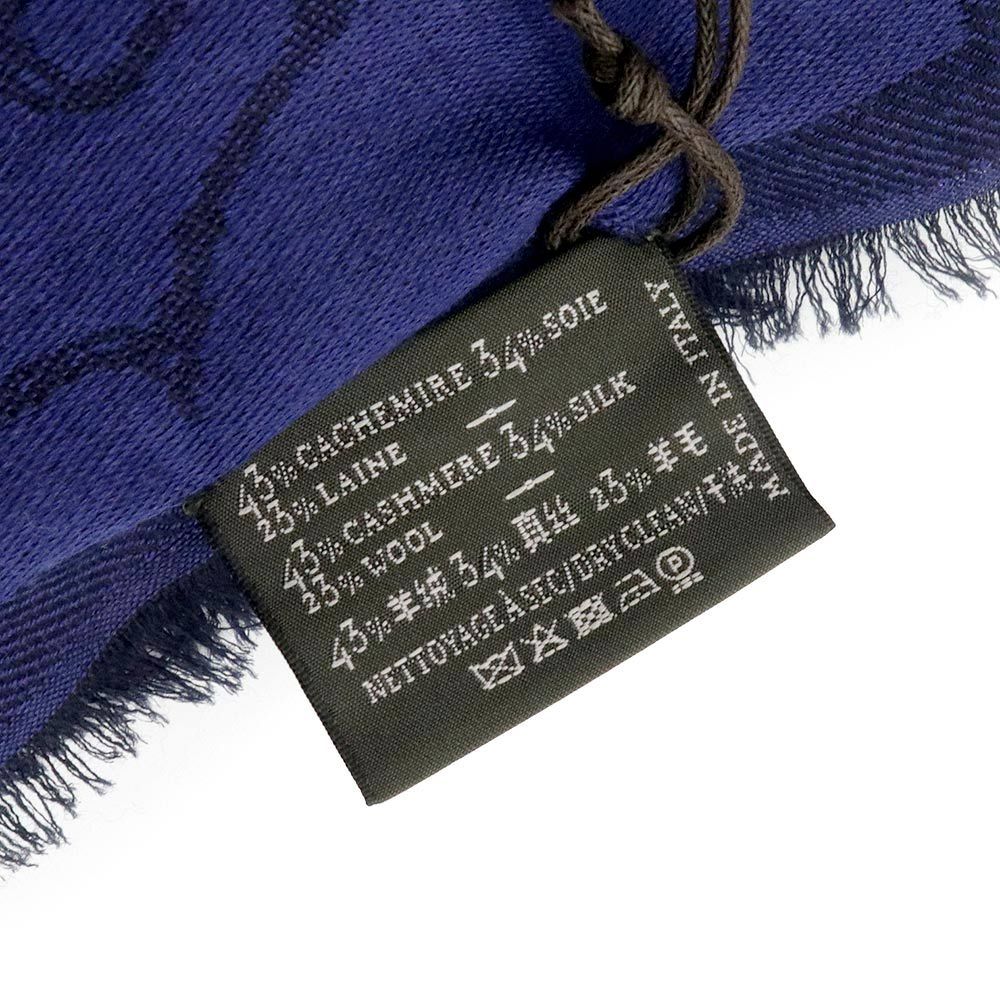 ベルルッティ カリグラフィ フリンジ スカーフ ストール