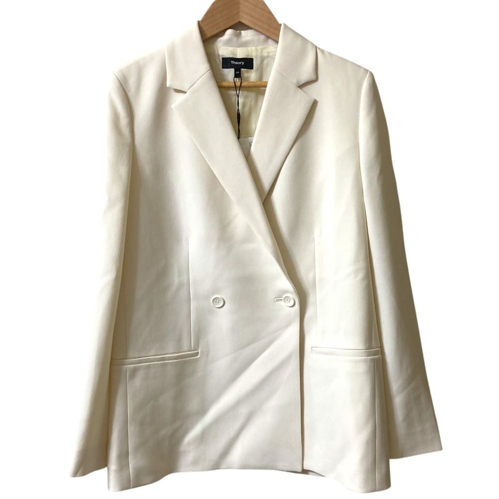 ほぼ未使用 セオリー Admiral Crepe Waist Tab JKT 中古・古着通販】theory (セオリー) Admiral Crepe Waist Tab