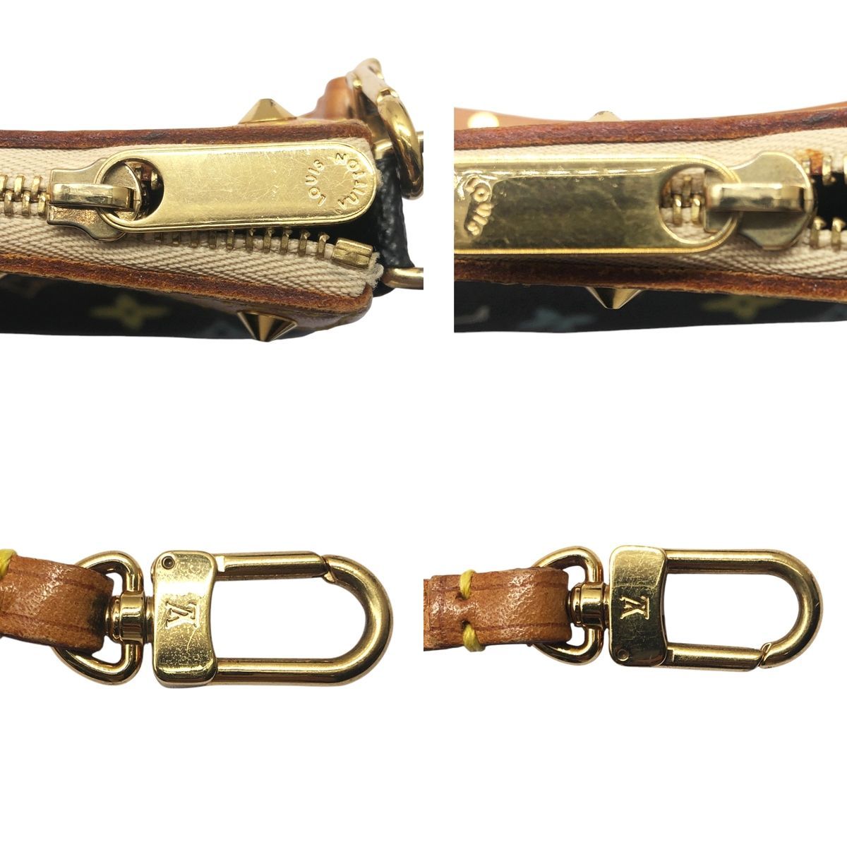 【中古】 LOUIS VUITTON ルイ・ヴィトン M92648 ルイヴィトン マルチカラー キャンバス ノワール ポシェット アクセソワール ショルダーバッグ モノグラム 25009908 SA LOUIS VUITTON - 【中古】 LOUIS VUITTON ルイ・ヴィトン M92648 ルイ