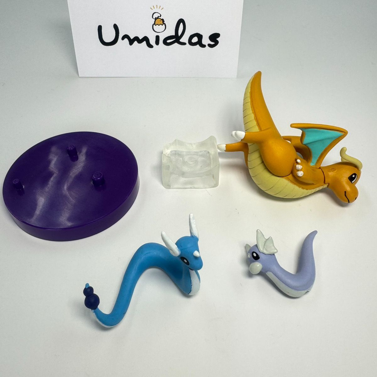 立体ポケモン図鑑 カイリュー、ハクリュー、ミニリュウ - メルカリ