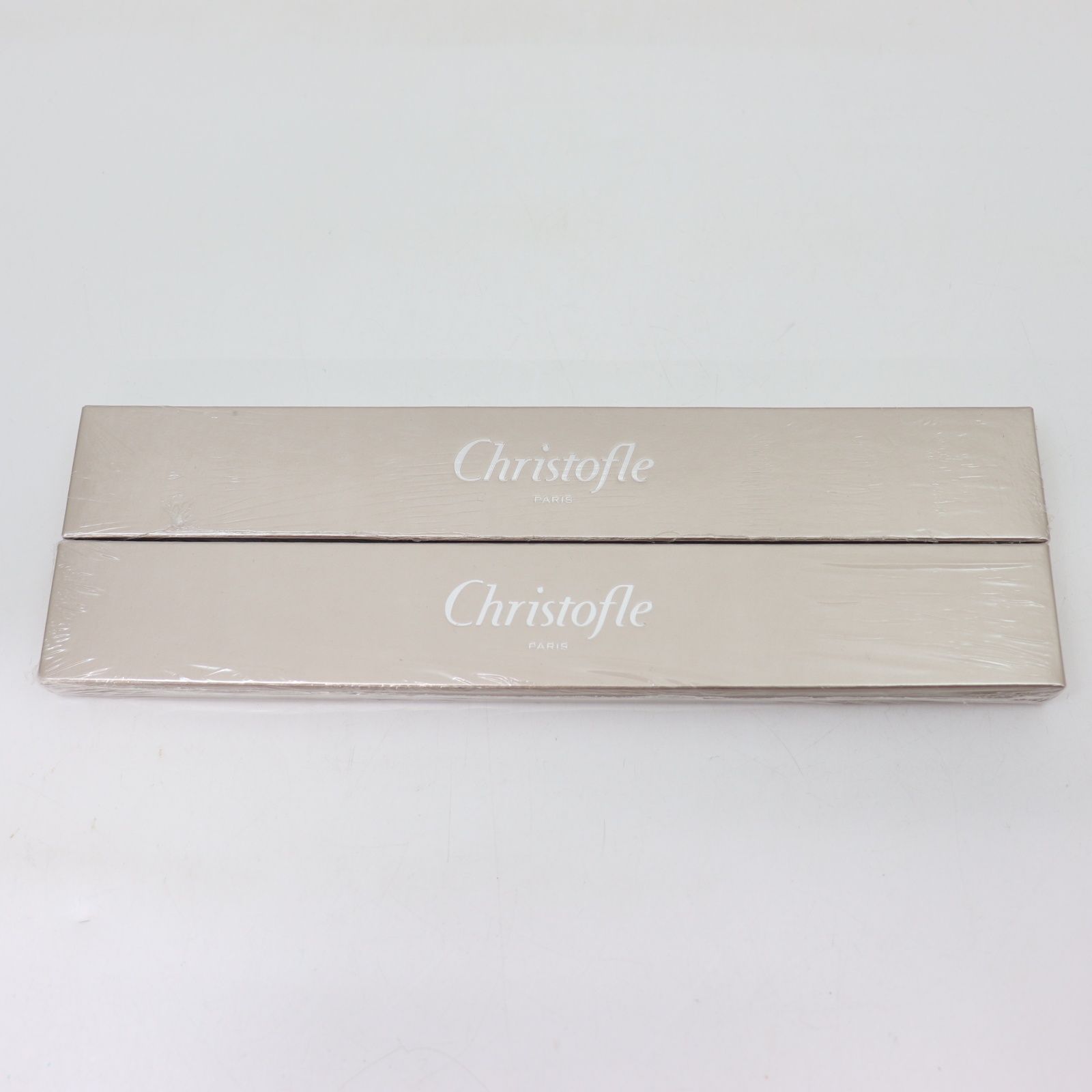 IT35P9C29FO7 未開封 Christofle クリストフル 箸 おはし はし 2膳セット 生活雑貨 食事 キッチン 箱 ブランド