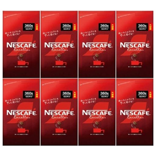 ネスカフェ エクセラ 詰替 360g インスタントコーヒー 8個セット 賞味期限 12月 北海道沖縄配送不可