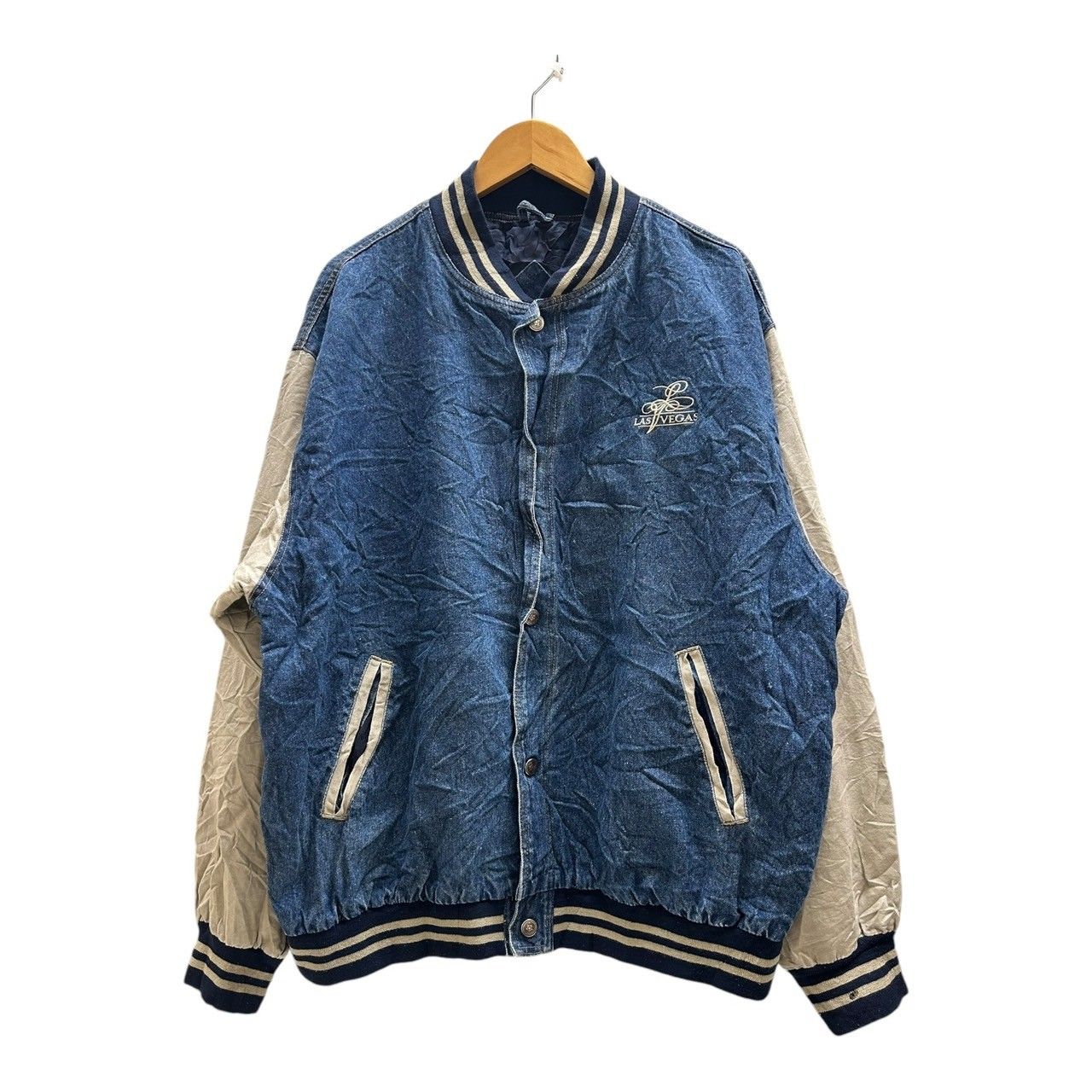 Jon Lauren スタジャン　デニム Jon Lauren スタジャン デニム