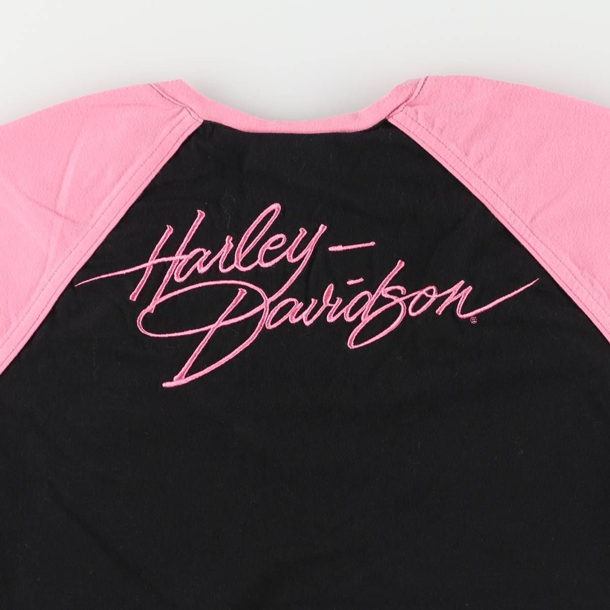 古着 ハーレーダビッドソン Harley-Davidson 刺繍 モーター