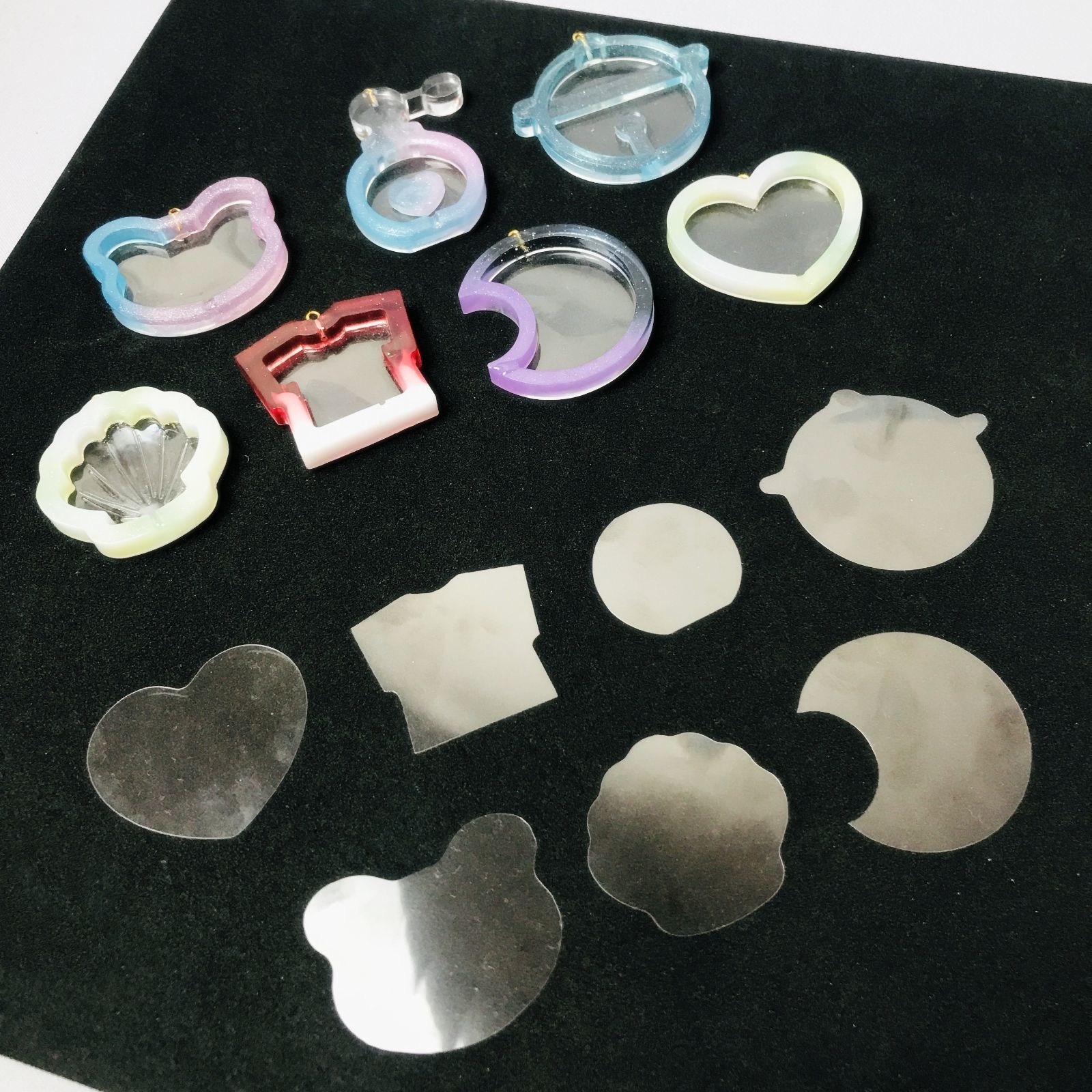 スタート !! レジン用 フィルム 形･枚数 オーダー自由 高透明度 厚さ約0.1㎜ 歪みにくい硬質素材 シリコン モールド シャカシャカ シェイカー NEXPOTALLINN_EU