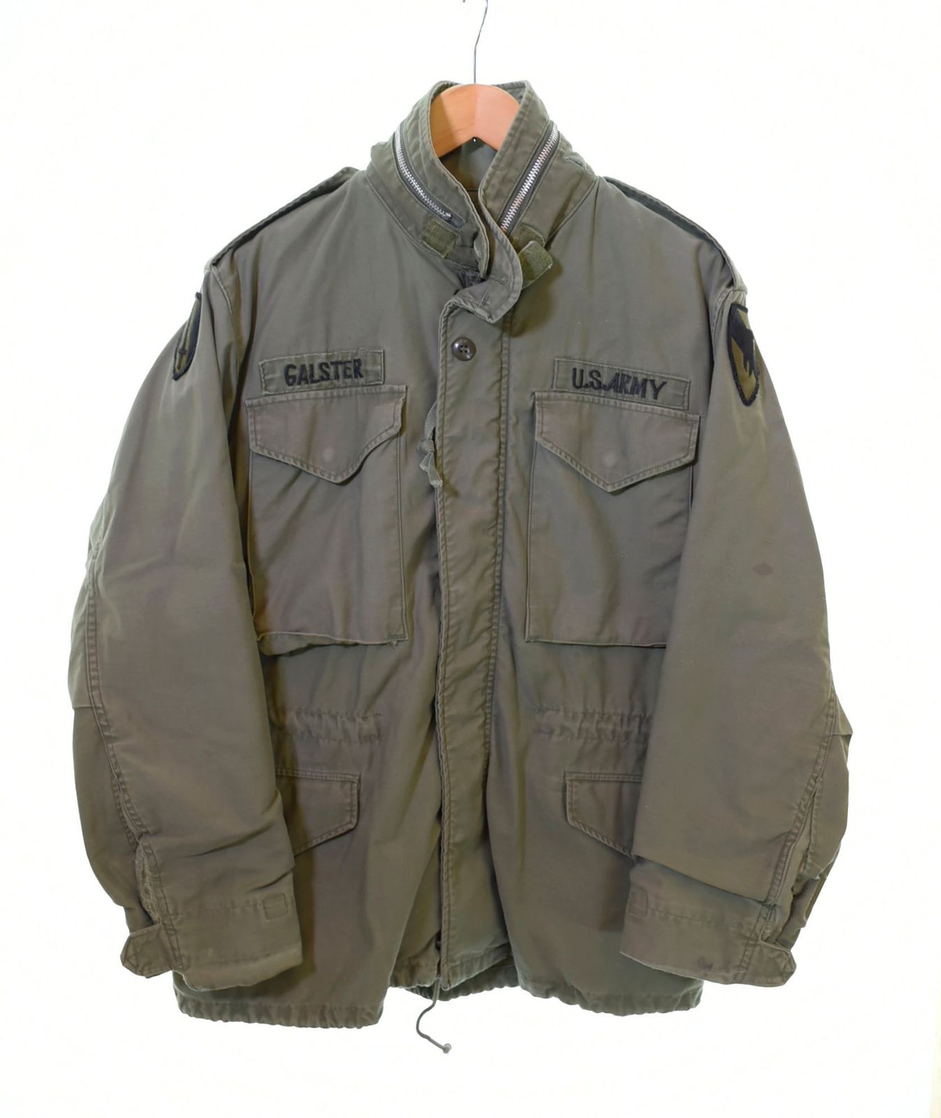 US ARMY M65 セカンド アルミジッパー スモールショート ミリタリー Military U.S ARMY 米軍 アメリカ軍 M-65 M65 Field