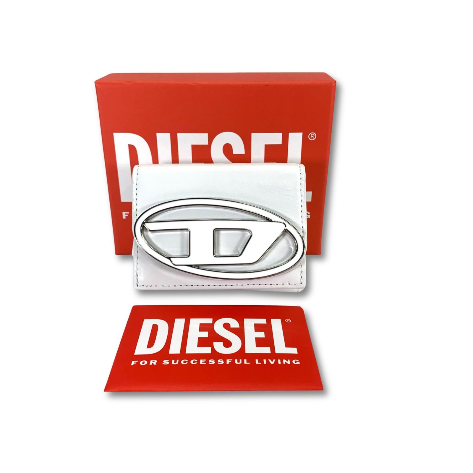 diesel 三つ折り財布　白 DIESEL（ホワイト/白色系）のフリマアイテム一覧