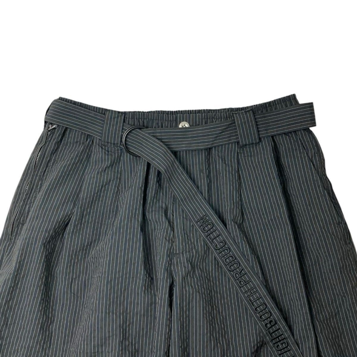 未使用級 TIGHTBOOTH PRODUCTION タイトブース プロダクション L メンズ SEERSUCKER BALLOON PANTS  ストライプ バルーン パンツ バギー スラックス - メルカリ