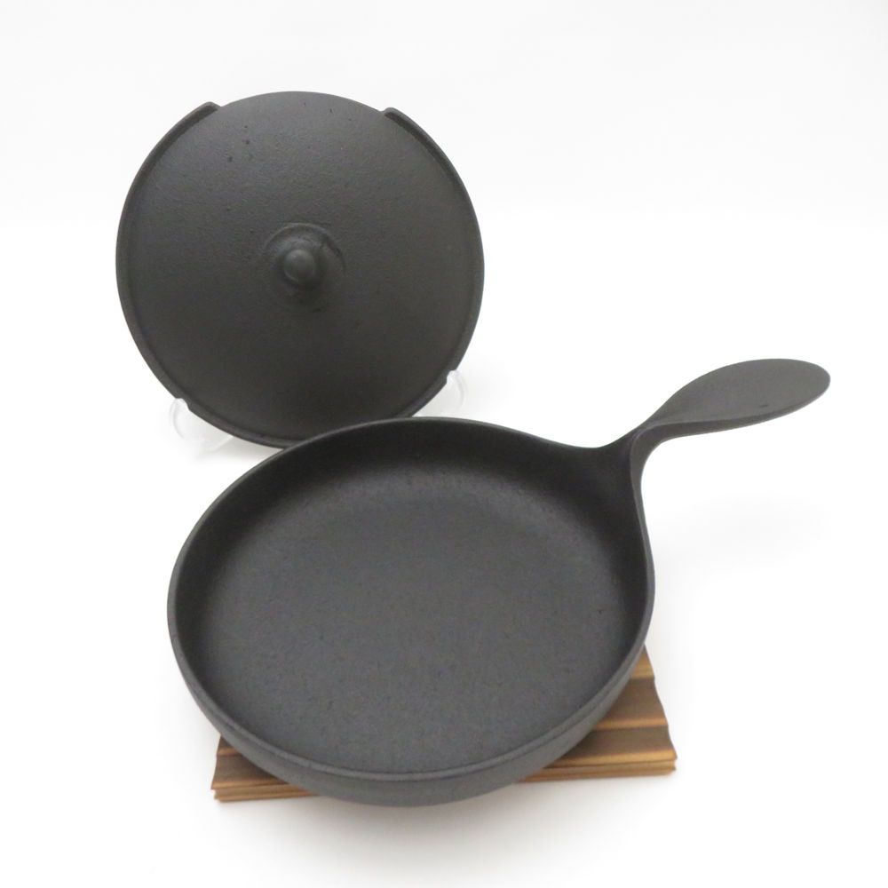 卓上ミニパン 南部鉄器 工房おがさわら 未使用 工房おがさわら 小笠原