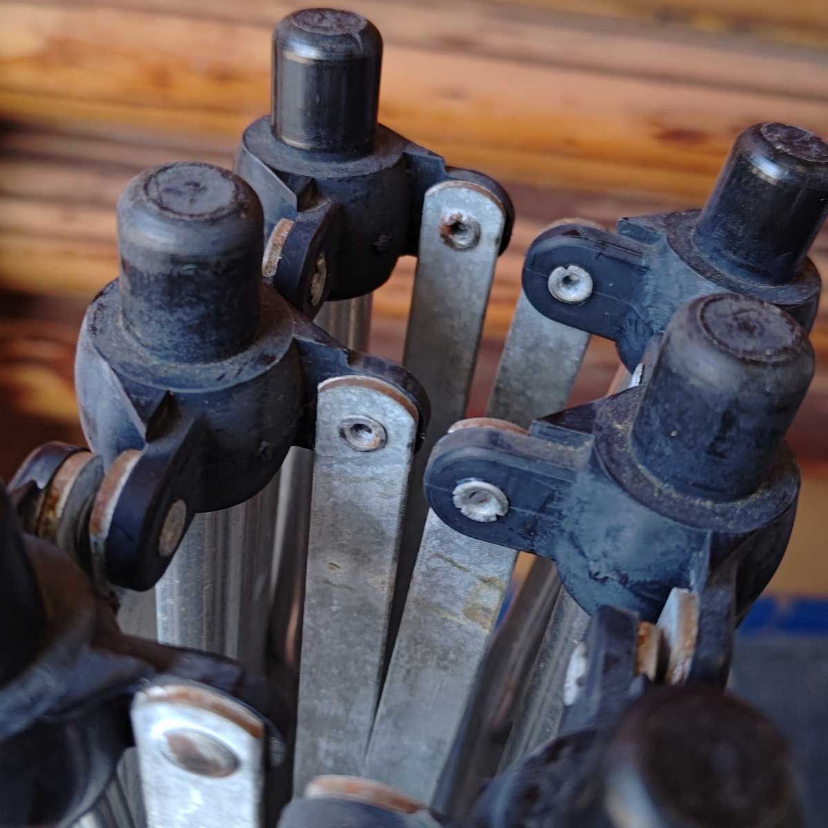 ウッドロールトップテーブル