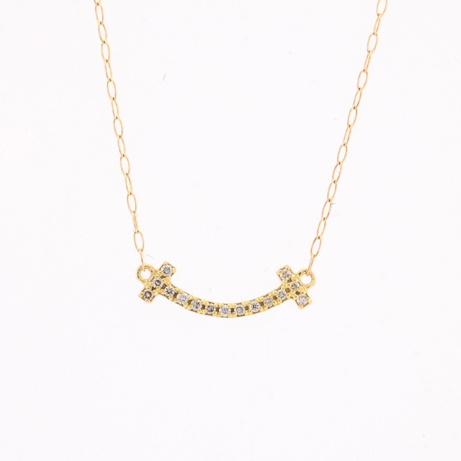 参考定価30,250円！》 K18 ゴールド ダイヤモンド 0.05ct ネックレス 