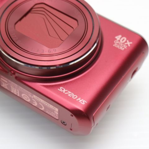 (美品)Canon PowerShot SX720 HS 赤 本体 Digital Camera Canon PowerShot SX720 HS Red 20.3MP 40x Wi-Fi