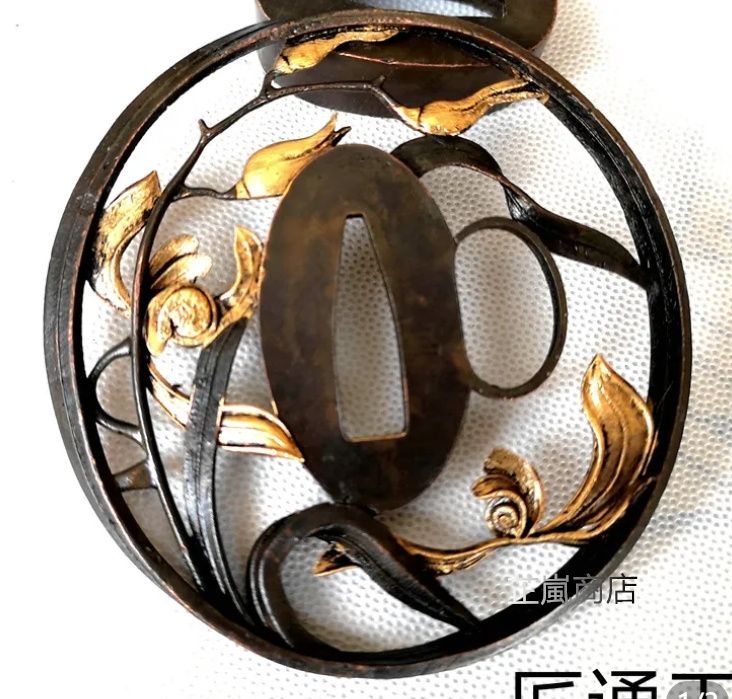 鎏金彩色 刀譚