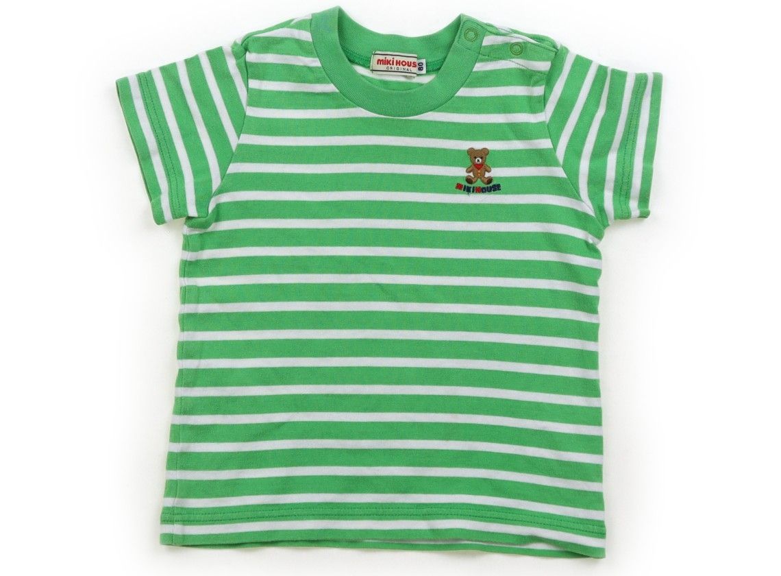【ミキハウスまとめ売り】70〜100 ベビー 子供服　Tシャツ レトロ ミキハウス/mikiHOUSE】Tシャツ・カットソー 80サイズ 男の子