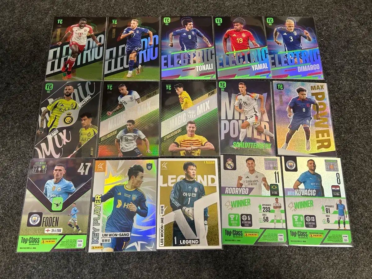 スポーツ選手カード サッカー まとめ売り 欧米 日本