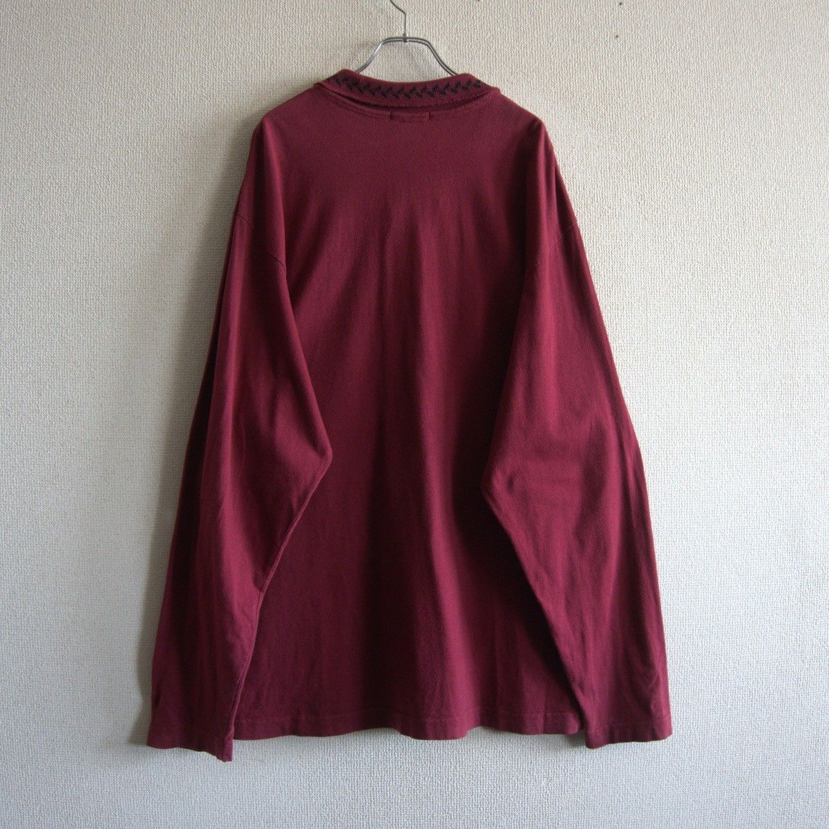 seller　old stussy ロングスリーブポロシャツ 80s/USA製】OLD STUSSY【ロングスリーブ ポロシャツ】XL ステューシー