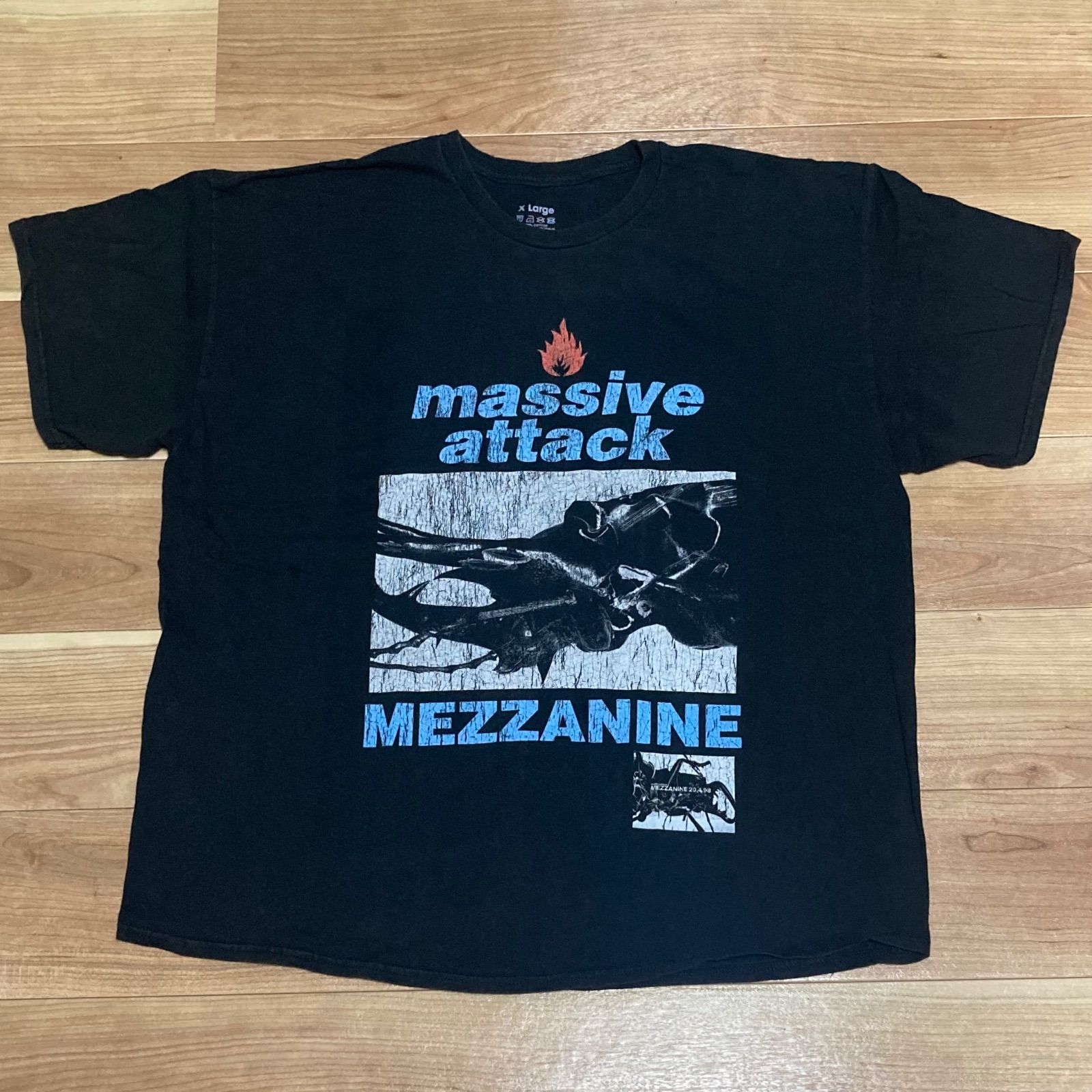 massive attack マッシブアタック MEZZANINE ロンT Massive Attack 「Mezzanine」 T-shirt（Long Sleeve)【Comfort