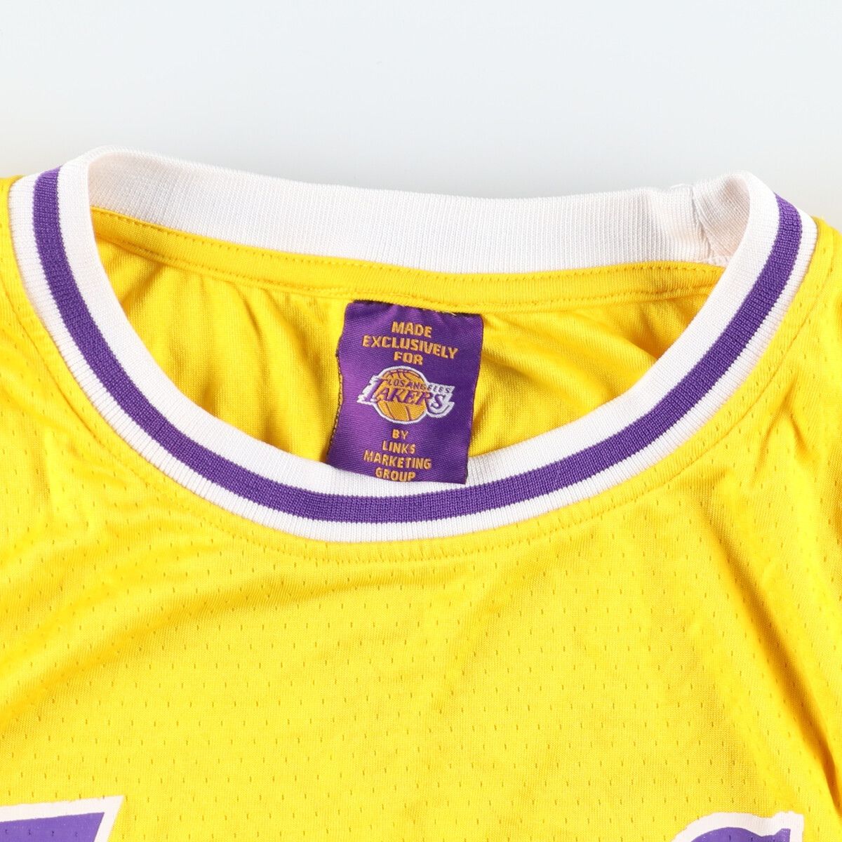 古着 NBA LOS ANGELES LAKERS ロサンゼルスレイカーズ メッシュ ゲーム